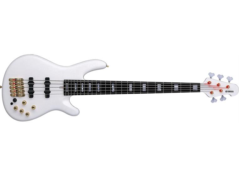 Yamaha BBNE2 hvit bassgitar